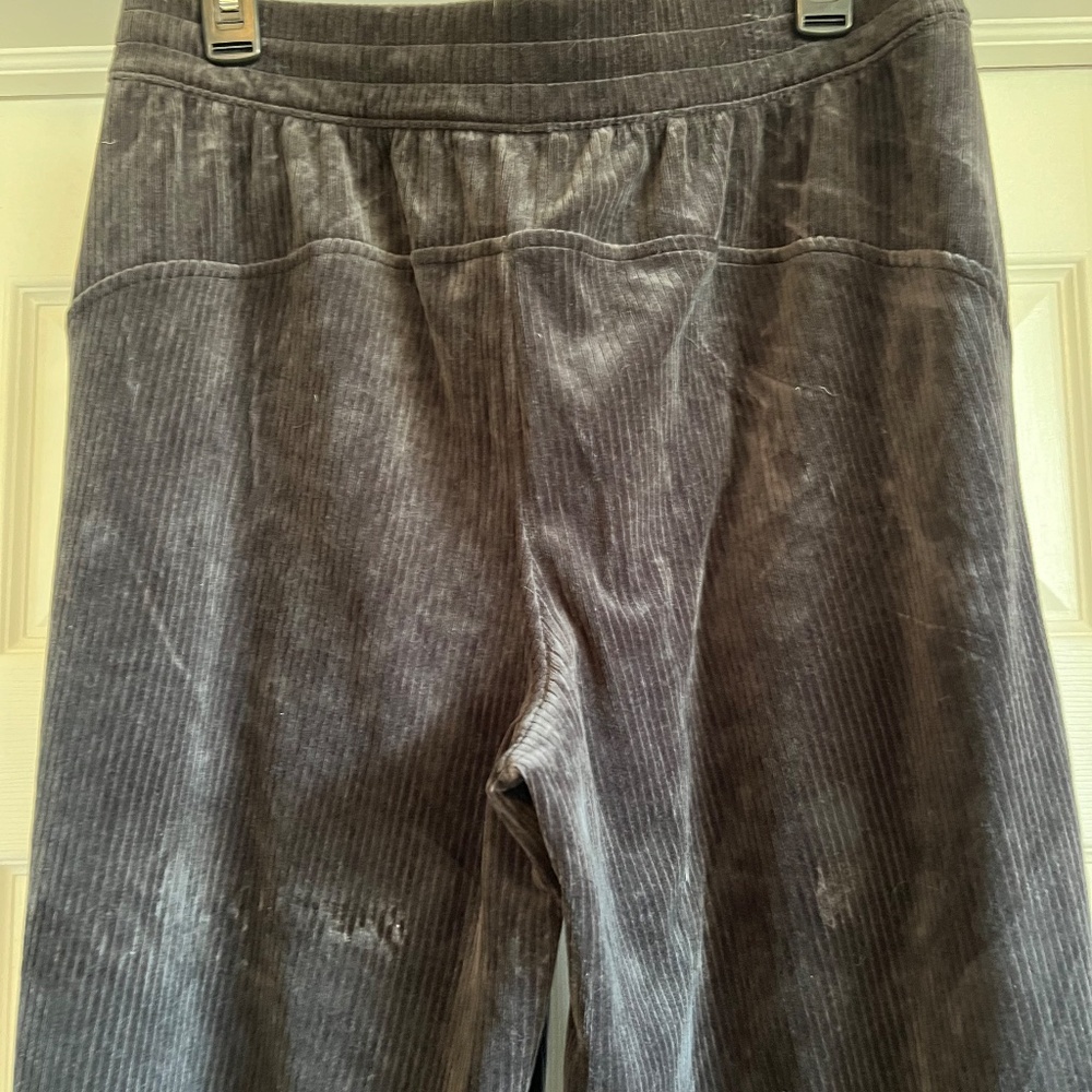 Lululemon Scuba Mid-rise Wide-leg Pant Velvet Cord Size 10 NWOT